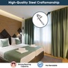 Yuhman 60 Pack Metal Curtain Hooks – 2.9cm x 1.3cm
