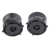 1 Pair NAB Hub Adapters Professional Polished Aluminum Alloy 10