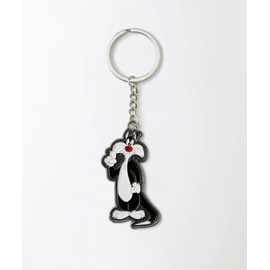 OUTSTANDING [LOONEY TUNES] CHARACTER KEYRING_SYLVESTER