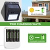 Kruta NiMH Rechargeable AA Batteries, 2000mAh 1.2V NiMH High Capacity