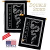 Black Join Or Die House Flags Pack Americana US Historic