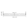 TOP-VIGOR 1Set Light Fixture Ceiling Bracket, 125mm Ceiling Light Plate