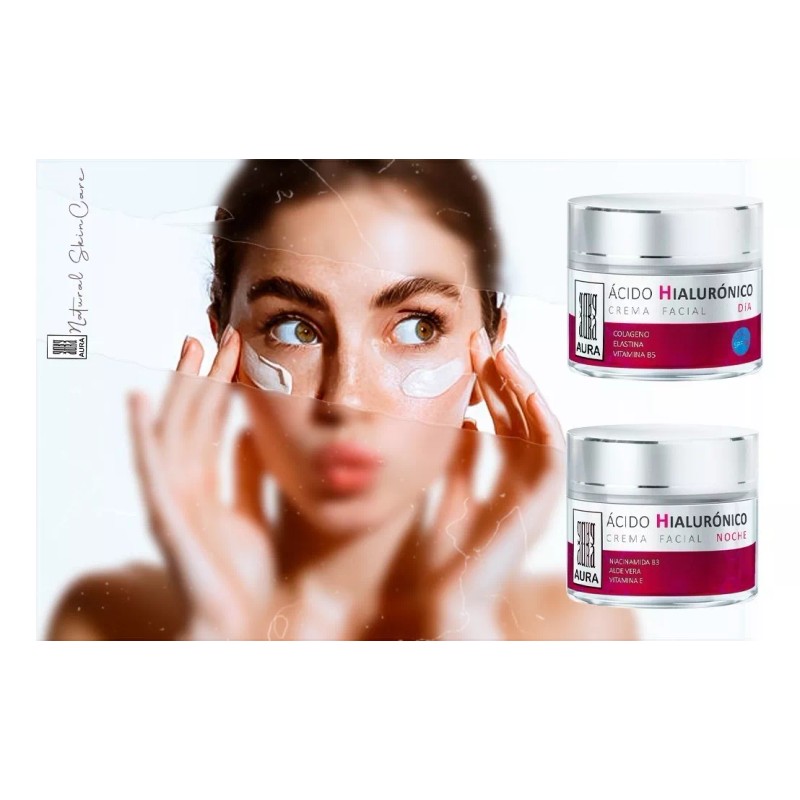 Aura Kit Skincare Cuidado Facial Acido Hialuronico + Agua Micelar