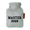 Huuraa Taschenwärmer Master 2026 Abschluss Geschenk 0,2 Liter Grey Mini