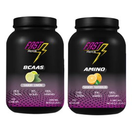 Bcaas  Aminoácidos En Polvo Fast 1 Kg Cu Varios Sabores