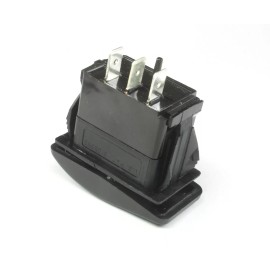 Carling Technologies 1pc Carling MOMENTARY Rocker Switch SPDT,  20A 12VDC, (ON) OFF (ON)  3PINS 24VDC