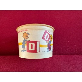 1969, Dairy Queen, "Un-Used" Double Scoop Cup (Dennis the Menace) Vintage