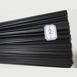20 PCS Black PP Plastic Welding Rods for Plastic Floor Welding Rod Automobile Bumper Plastic Welding Rods 1pc=19.5 inch (20 pcs Black PP)