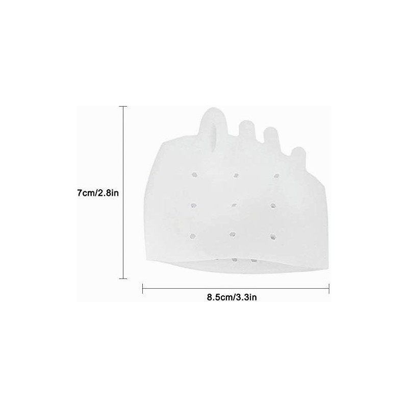 Separador de Pies de Silicona, 1par Corrector de Juanetes Hallux