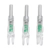 3PCS Archery Lighted Nocks Plastic Automatic with Switch 6.2mm Inner