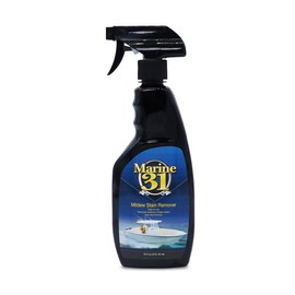Marine 31 Marine 31 Mildew Stain Remover & Cleaner | Effective for Boats, Home, Patio, & Bathroom | Removes Mildew & Mold Stains | Powerful Cleaning Formula | 16oz