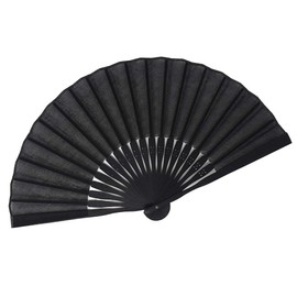 [Stylish kimono Iroha] Black Color Fan, Mourning Fan, Formal, Shojuan Funeral Fan, Black