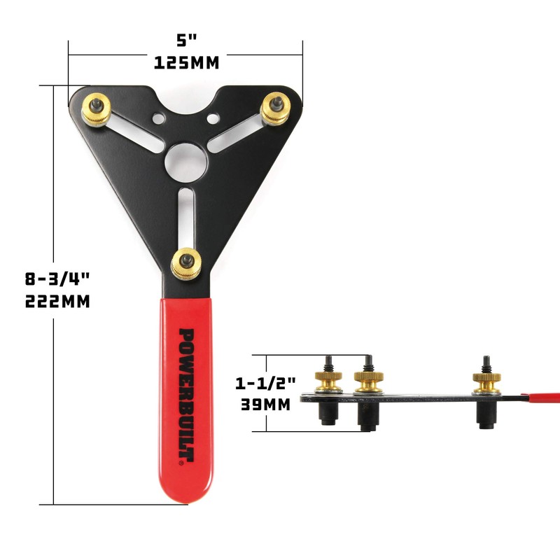 Powerbuilt AC Clutch Holding Tool, Service Car Air Conditioner Clutch,