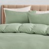 KASYLAN Duvet Cover Set - Washed Microfiber Bedding Set with