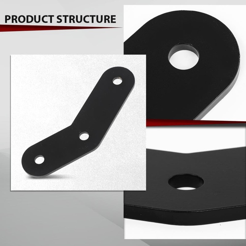 CROSSDESIGN 2" Shackle Relocation Lift Kit Front & Rear Compatible