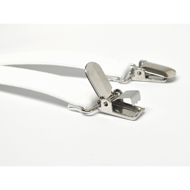 KASAJIMA Suspenders, 0.8 inch (21 mm), X Shape, Unisex, Moderate