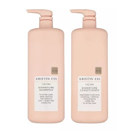Kristin Ess Hair One Shampoo + Conditioner Bundle - Avocado Oil 28 oz Each 2023