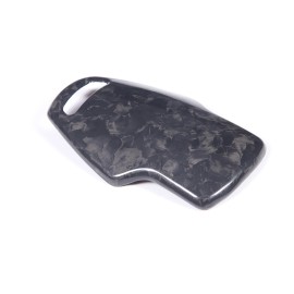 auguisy-motortrim Gear Shift Panel Knob Head Trim Cover Forged For Corvette C8 2020-23 Real Carbon