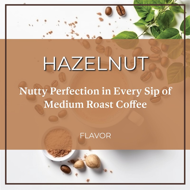 San Diego Coffee Hazelnut, Medium Roast, Ground Coffee, 16-Ounce Bags