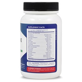 Enzimas digestivas  amilasa, bromelana, proteasa, lipasa y 14 otros  agrega la mezcla probitica de ZL para ahorrar 12,50-90 cpsulas                   