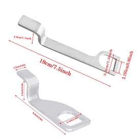 Compatible with VW T4/T5/T6 Tailgate and Barn Door Standoff Holder Fresh Air Vent Lock Extension Hook Car Accessories Tailgate Holder Bracket