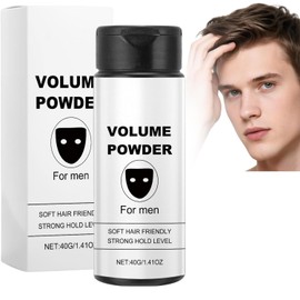 Volume Powder for Men,Texture Powder,Hair Styling Powder, Instantly Adds Volume & Matte Texture, Long-lasting Hold, Easy to Apply with No Oil or Greasy Residue for Natural Look