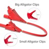 Goupchn 25PCS Silicone Multimeter Test Leads Kit with Replaceable Wire