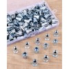 Pack of 100 Rivet Nuts M5, Jeboler Blind Rivet Nuts