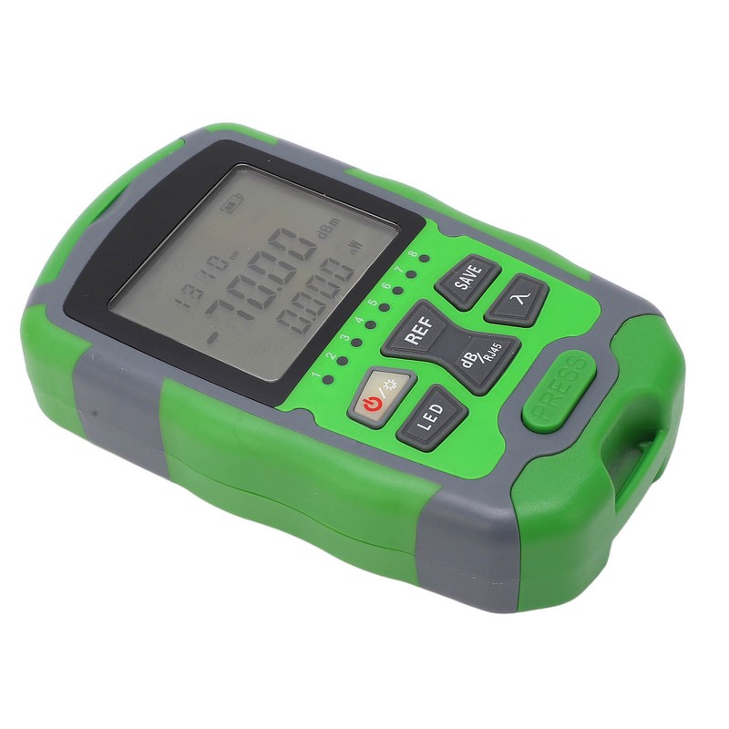 Optical Fiber Power Meter ‑70~+10dbm Digital Display Optic Cable Tester