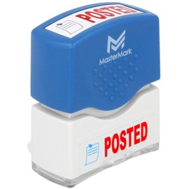 Posted Stamp – MasterMark Premium 2-Color Pre-Inked Office Stamp