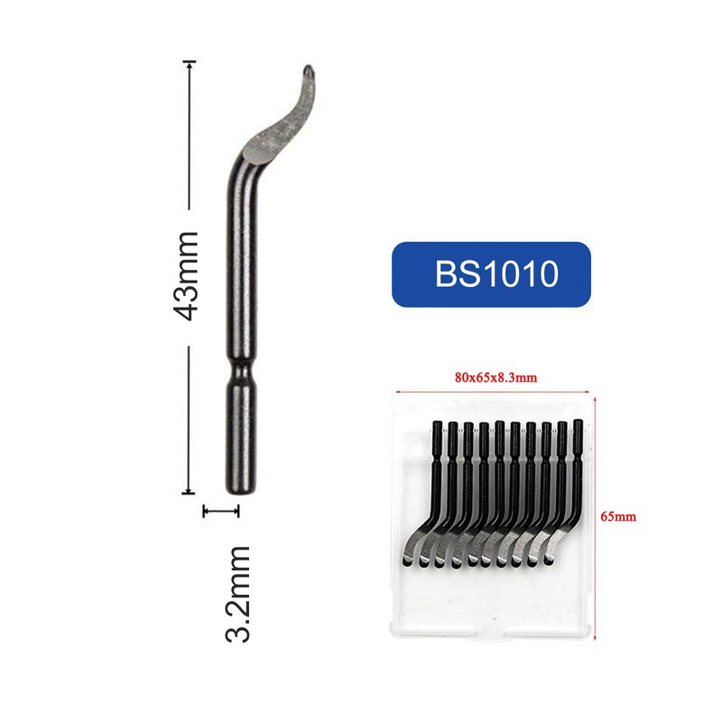 Deburring Tool, Universal Replacement Blades, Pack of 20 Metal Deburring