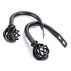 BSTKEY A Pair of Nest Modeling Metal Curtain Hooks -