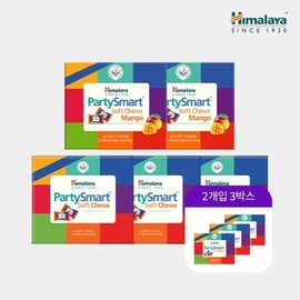 Party Smart Soft Chew Berry 10-pack (3 boxes) + Party Smart Soft Chew Mango 10-pack (2 boxes) + 2-pack (3 boxes) + Mini Lip Balm / 파티스마트 소프트 츄 베리 10개입 3박스+파티스마트 소프트 츄 망고 10개입 2박스+2개입 3박스+미니 립밤