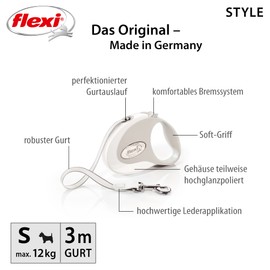 FLEXI 4000498032404 Ironing Art Band, Blanco, 117.8 g