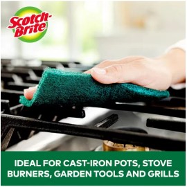 Scotch-Brite Commercial Size Heavy-Duty Scour Pad (8-Pack) - BUY MORE & SAVE!!!
