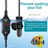 auomii Mini Submersible Aquarium Heater, 25/30/50/100/150/200 Watts Adjustable Fish Tank