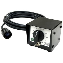 SSC Controls R810-1425 Remote Welding Hand Current and Contactor Control Box, Replaces Miller RHC-14 (242211020), 25-ft Cable, 14-Pin Plug, Made in USA