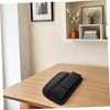 Ciieeo 2pcs Car Gap Filler Organizer Durable PU Pocket Cup