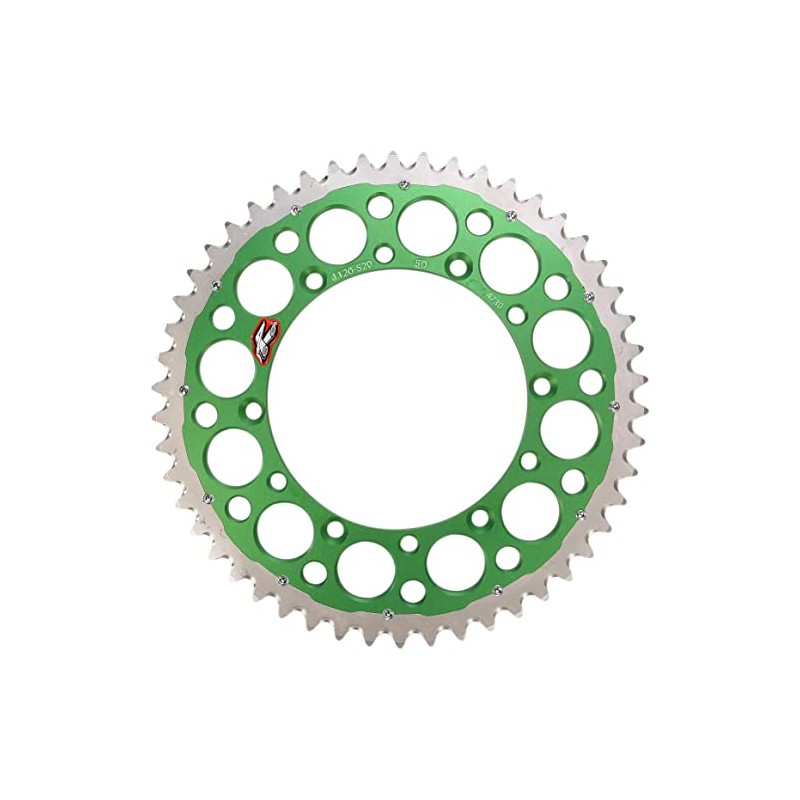 RENTHAL TWINRING SPROCKET 1120-520-50 GREEN