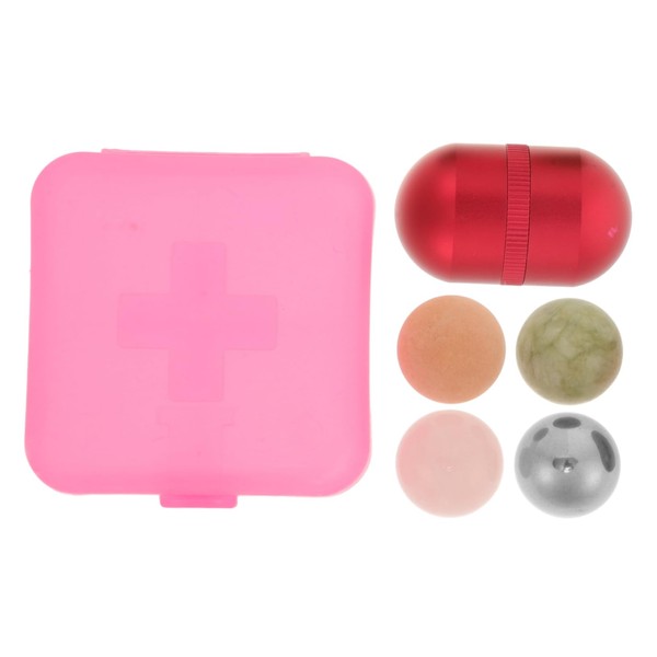 Healeved 1set Volcanic Stone Face Roller for Eye Care Multifunctional