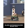 GOTIMON Island Lighthouse Building Block Toy Set, Gifts for Kids