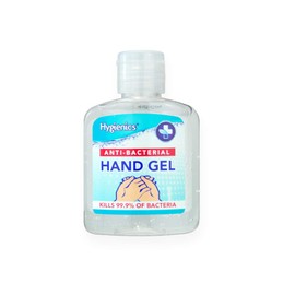 12 Pack Hygienics POCKET SIZED Anti-bacterial Hand Gel 50ml | Made in the UK