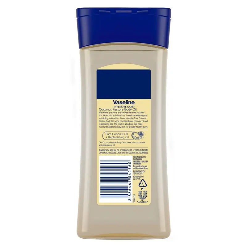 Vaseline Coconut Restore Body Oil 200ml