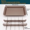 GT Brownie Pan Brownie Tin with Dividers, 18-Cavity and 12