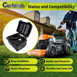 Carbhub 14 743 03-S Air Filter Cleaner Kit for Kohler XT650 XT675 Engine for Husqvarna Toro 22" Recycler Lawn Mower Replace for 14 743 03-S Air Filter Cover Base Cleaner Kit