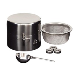Tea Utensils, Water Shop Tools: Small but made of stainless steel. Durable and Long Lasting Kondo Tea Sifter Can for Dotted Basket and Sweeping Boxes