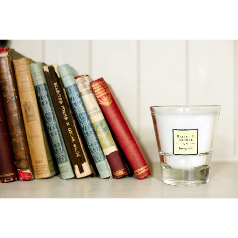 Bailey & Brooke Honeysuckle Filled Tumbler Glass Candle