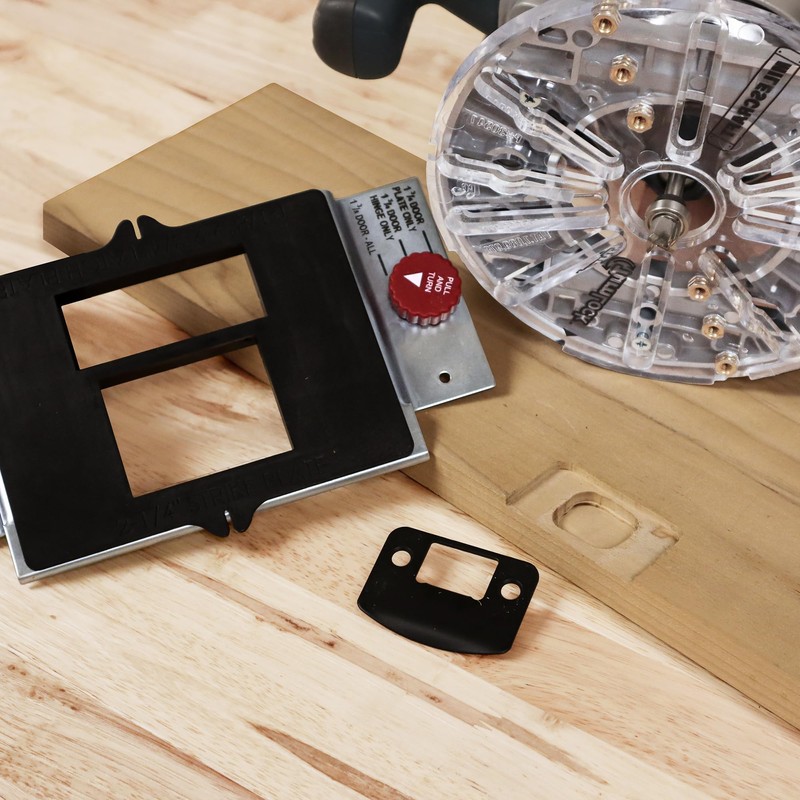 Milescraft 7301 Door Kit – For Installing Door Locks, Knobs,