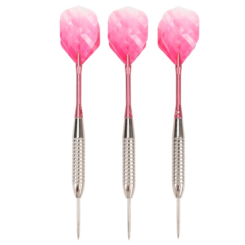 Steel Tip Darts Set Professional Darts Deep Groove Barrel Aluminum