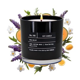 Lulu Candles | Rio | Smells Intensely Tropical with Sugared Citrus | Luxury Scented Soy Jar Candle | Hand Poured in The USA | Highly Scented Long Lasting (9 Oz.)